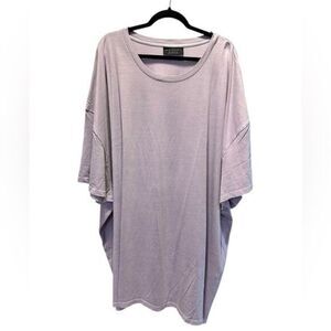 NWT No Boundaries Men’s Big & Tall Lavender Crew Neck Short Sleeve Tee Shirt 5XL